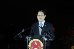 State President Luong Cuong speaks at the ceremony marking the 80th anniversary of Vietnam’s National Day in New York on September 22 (local time) (Photo: VNA)