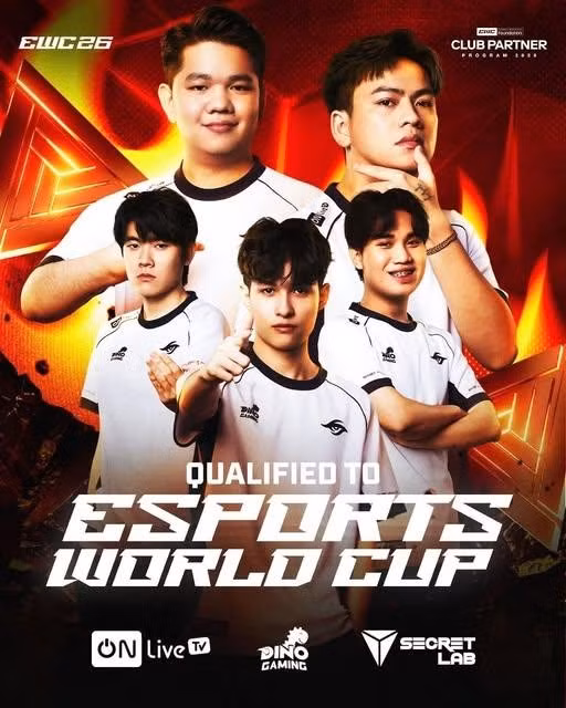 Team Secret Whales qualifies for the Esports World Cup 2026 in Paris 