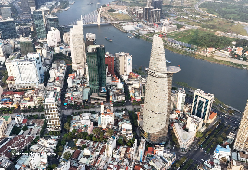 Bitexco Financial Tower in Ho Chi Minh City (Photo: VNA)
