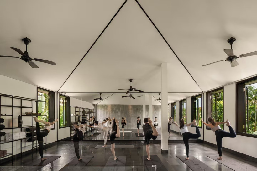 Yoga at TIA Wellness Resort Da Nang. (Photo: TIA Wellness Resort)