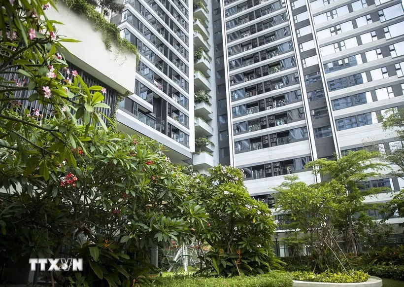 Vietnam moves up in the global LEED green building rankings. (Photo: VNA)