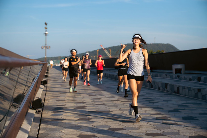 The running boom has become an increasingly prominent part of lifestyle trends in the RoK. (Photo: Peaktime)