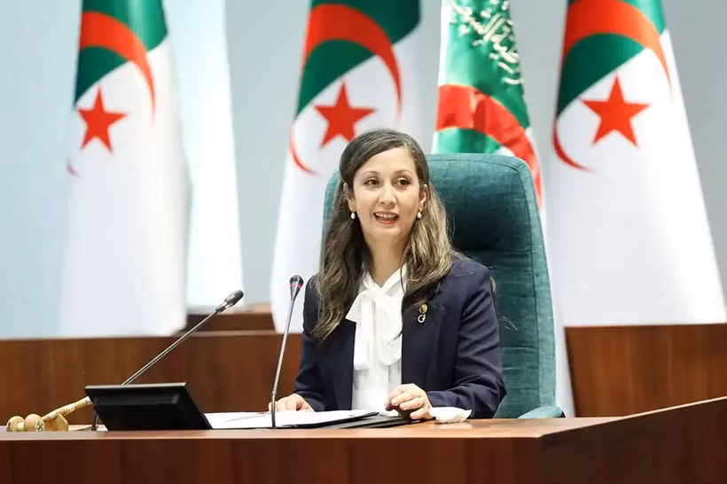 Khalida Boufedeche, newly elected Speaker of Algeria's People's National Assembly (Photo: APS.DZ) 