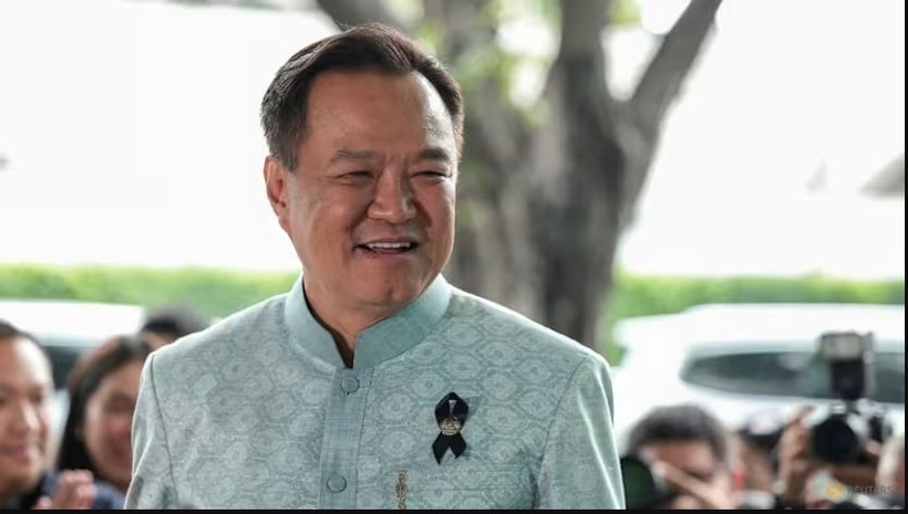 Anutin Charnvirakul at Bhumjaithai Party headquarters, after the party won the general election, in Bangkok on Feb 12, 2026. (File photo: REUTERS) 