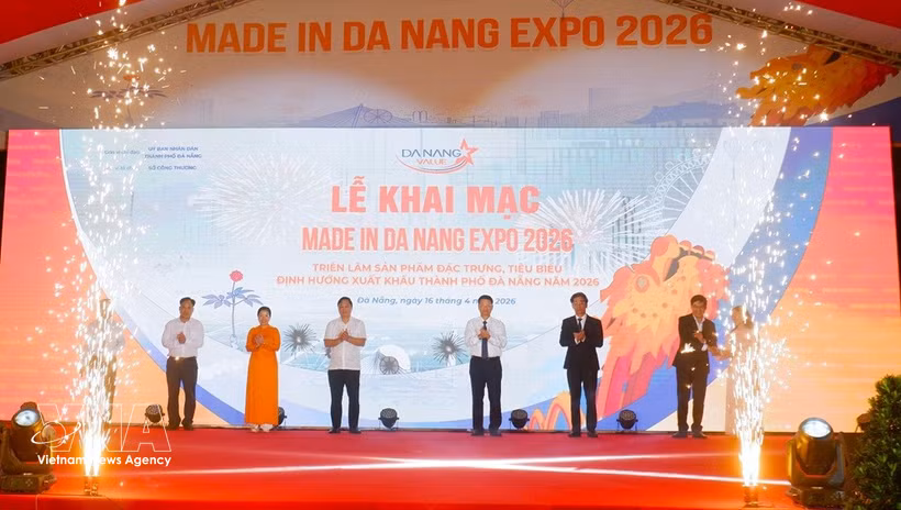 Delegates at the opening ceremony of the Made in Da Nang Expo 2026 (Photo: VNA)