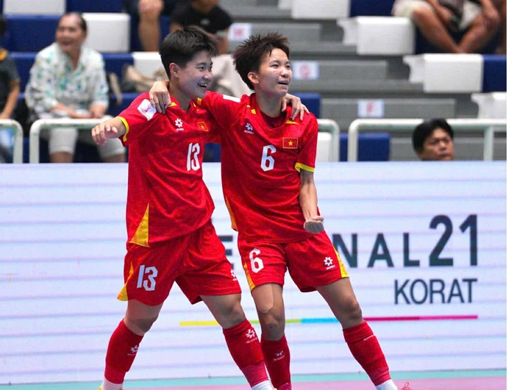 Vietnam women’s futsal team secure SEA bronze (Photo: VNA)