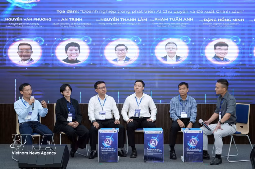 Speakers at the workshop held in Ho Chi Minh City on July 22 (Photo: VNA)