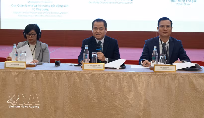 Some participants in the conference on inclusive housing on June 24 (Photo: VNA)