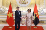 State President meets with National Assembly Speaker of Angola