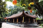 The first Patriarch's House, where the three founders of the Truc Lam sect are worshipped. (Photo: VNA)