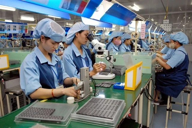 The southeast region will prioritise the industrial sector to drive further development. (Photo: VNA)