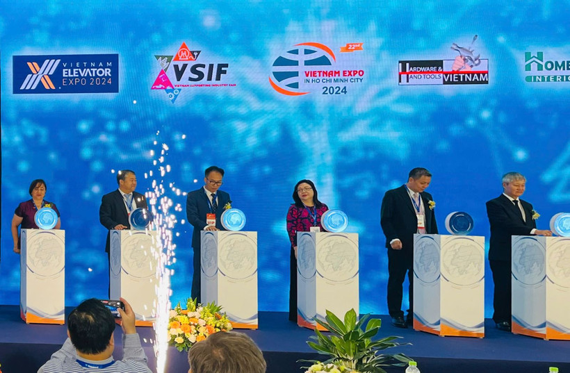 The Vietnam International Trade Fair 2024 opens in Ho Chi Minh City. (Photo: VNA)