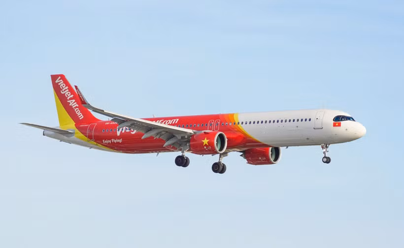 A Vietjet aircraft 
