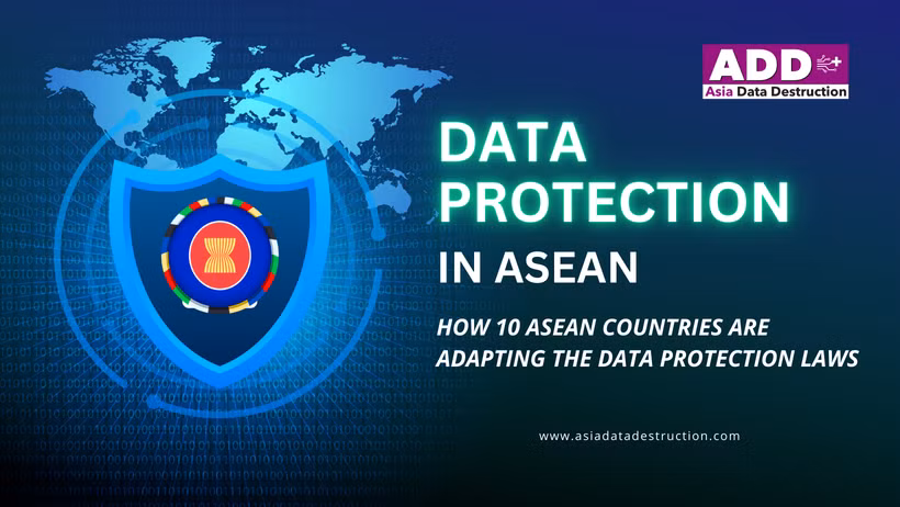 ASEAN strengthens electronic, personal data protection (Photo: asiadatadestruction.com)