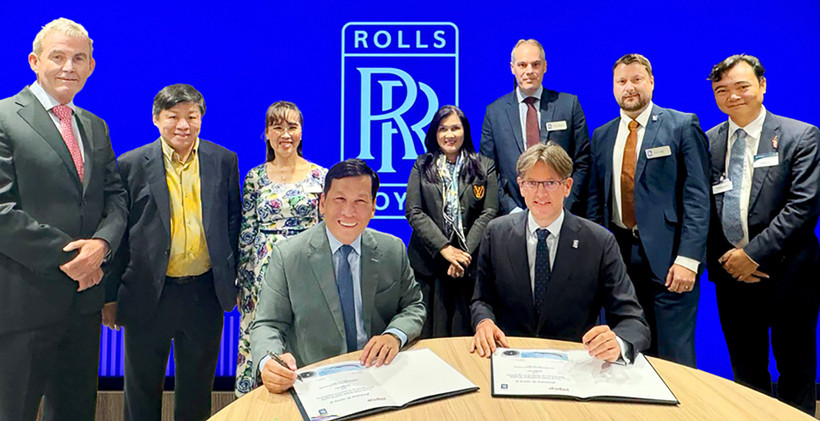 Vietjet, Rolls-Royce sign deal on engine supply, technical services (Photo: baolamdong.vn)