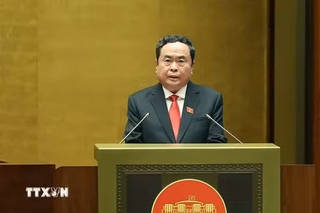 Tran Thanh Man was recently elected as the NA Chairman. (Photo: VNA)