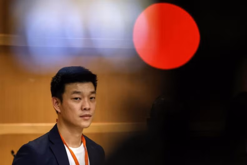 Natthaphong Ruengpanyawut, leader of the People’s Party. (Photo: Bloomberg) 