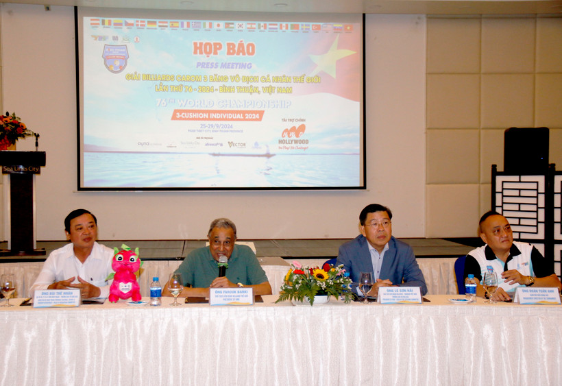 Binh Thuan hosts the 76th World Championship 3-Cushion Carom from September 25-29. (Photo: VNA)