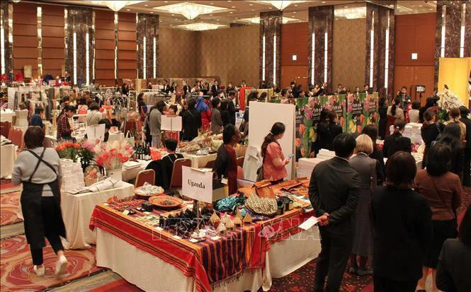 Vietnamese culture promoted at the 2024 International Ikebana Charity Fair, Japan (Photo: VNA)