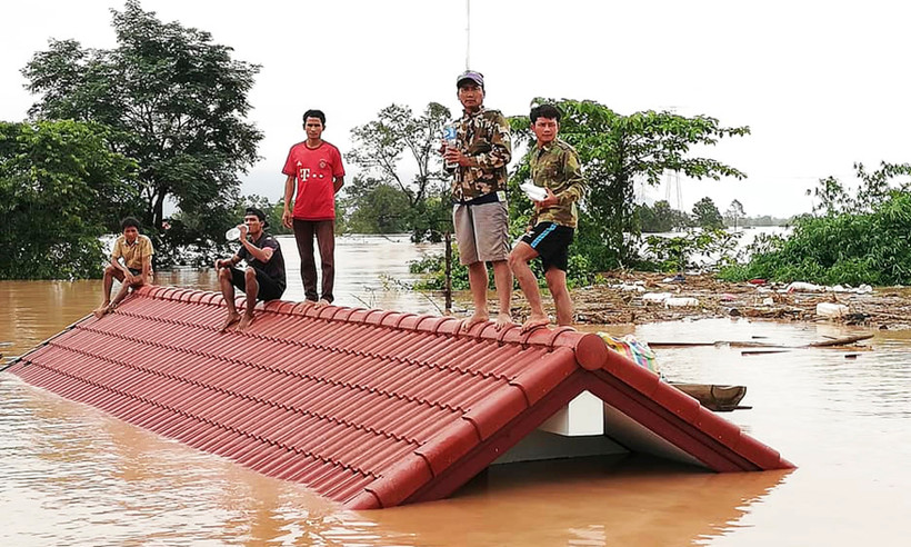 Severe flooding devastates localities in Laos (Photo: i.dawn.com)