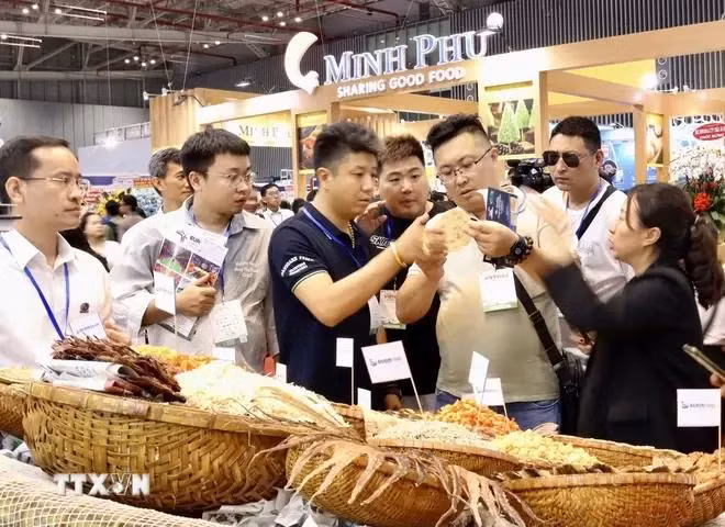 Vietnam fisheries int’l exhibition kicks off in HCM City (Photo: VNA)