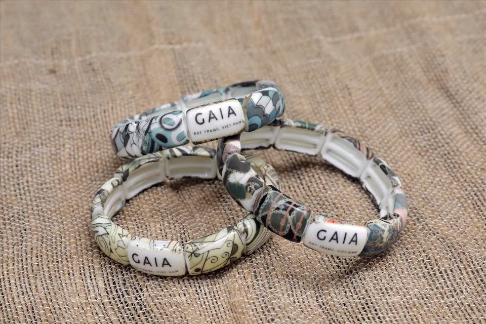 A bracelet from GAIA. (Photo: VNP/VNA)
