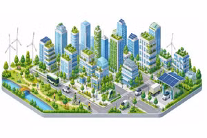 2026–2030: Green economy share of GDP targeted at 10% 