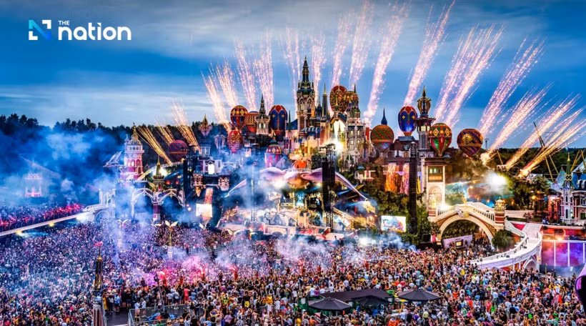 Tomorrowland will take place in Chonburi province for the first time in Asia in December 2026. (Photo: The Nation)