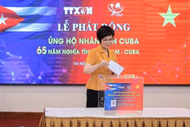VNA launches fundraising campaign in support of Cuban people