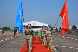 Vietnam deploys new peacekeeping units to South Sudan, Abyei