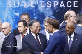 General Secretary and President To Lam attends International Space Summit in Paris