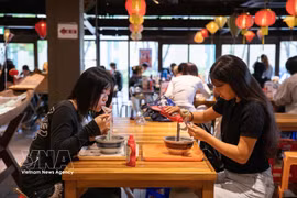 Vietnamese “pho” wins over Japanese students