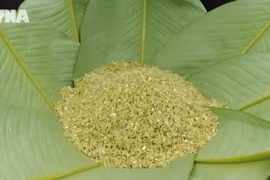 Tay ethnic people keep young green rice craft alive in Tuyen Quang