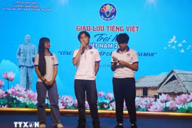 Young overseas Vietnamese youth bond through Vietnamese language exchange