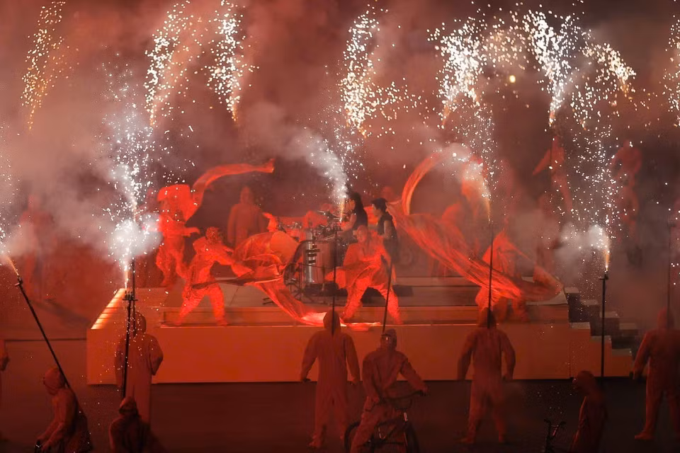 Art performance at the Opening Ceremony of SEA Games 33. Photo: Minh Quyet – VNA Correspondent in Thailand