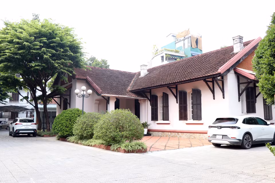 The French-style office of the Department of Agriculture and Environment of Hue city on Dong Da street. (Photo: VNA)