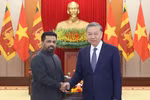 Party General Secretary To Lam meets President of Sri Lanka