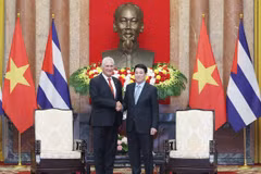 State President meets with top Cuban leader
