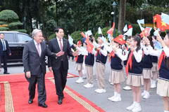 Vietnamese President hosts red-carpet welcome ceremony for UN Secretary-General