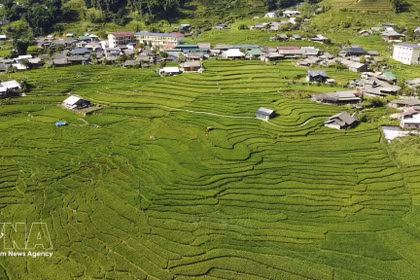 Ta Van village offers ideal trekking trails for those who enjoy outdoor activities and want to get close to and explore nature. (Photo: VNA)