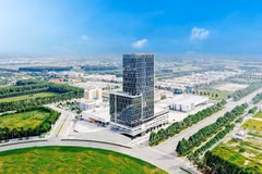 A view of the World Trade Center Binh Duong New City in Binh Duong ward, North of Ho Chi Minh City. (Photo courtesy of the WTC BDNC)
