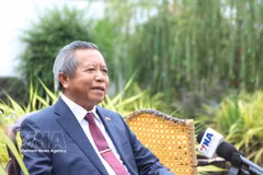 Prof. Dr. Boviengkham Vongdala, President of the Laos–Vietnam Friendship Association (Photo: VNA)