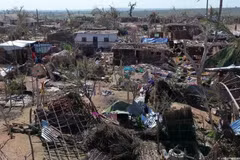 Houses damaged by Cyclone Chido in Mozambique (Photo: UNICEF)