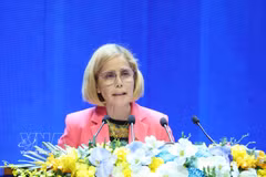 Peruvian Ambassador to Vietnam Patricia Raez Portocarrero (Photo: VNA)