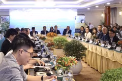 An overview of the business roundtable between Ho Chi Minh City and Astana of Kazakhstan (Photo: VNA)