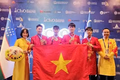 Vietnam’s team wins four gold medals at the 2026 International Chemistry Olympiad, tying with China and India for the highest number of gold medals. (Photo published by VNA)