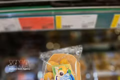 Packaged fresh Vietnamese longans at a METRO supermarket in Russia. (Photo: VNA)