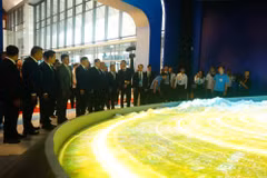 Hanoi aims to achieve sustainable development through its 100-year master plan. (Photo: VietnamPlus)