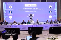 Associate Professor, Doctor Nguyen Thi Lan Anh, Vice President of the Diplomatic Academy of Vietnam, delivers opening remarks at the 15th Ocean Dialogue on September 18. (Photo: VNA)
