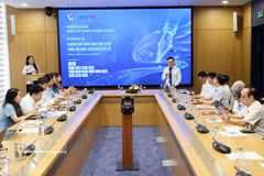 The Vietnam News Agency Journalists’ Association chairs a panel discussion on promoting Vietnam’s image through the digital journalism ecosystem on June 20 in Hai Phong as part of the National Press Forum within the framework of the National Press Festival 2026. (Photo: VNA)